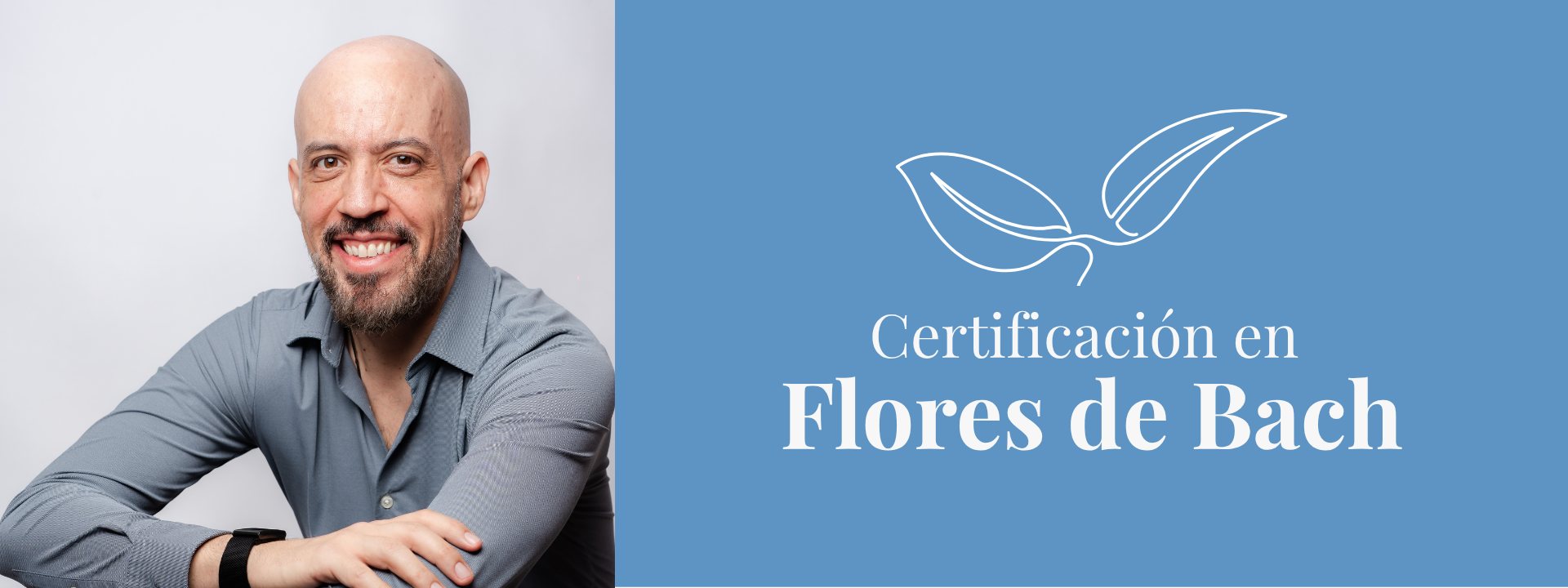Banner de Certificación en Flores de Bach